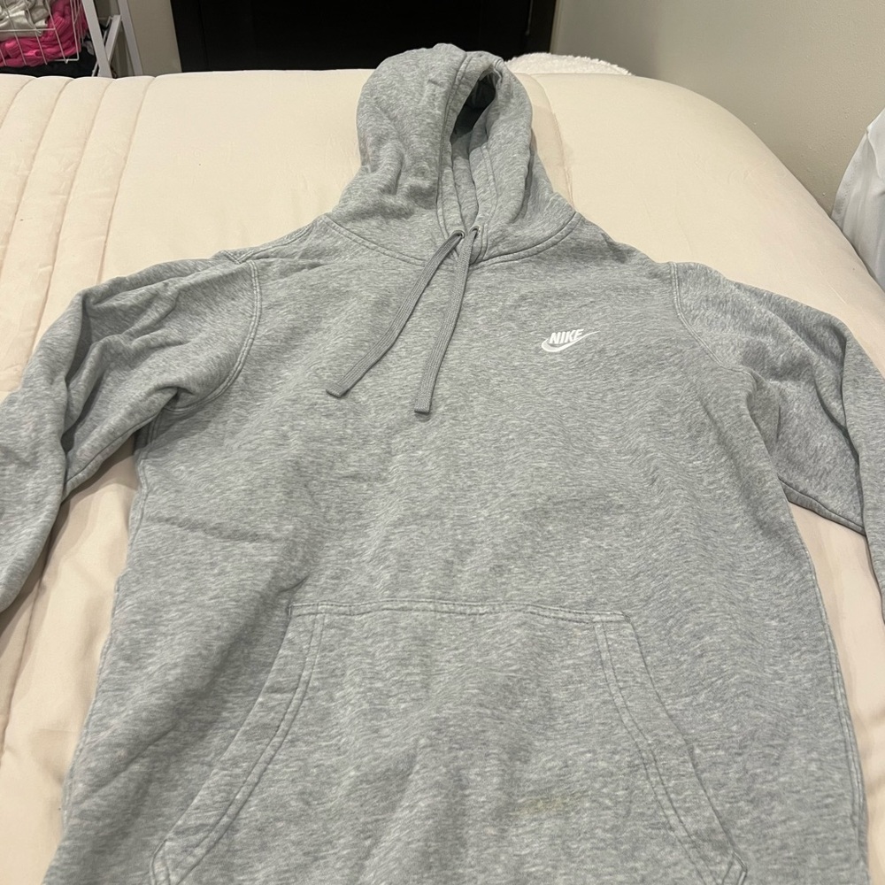 Nike Men's Gray Hoodie